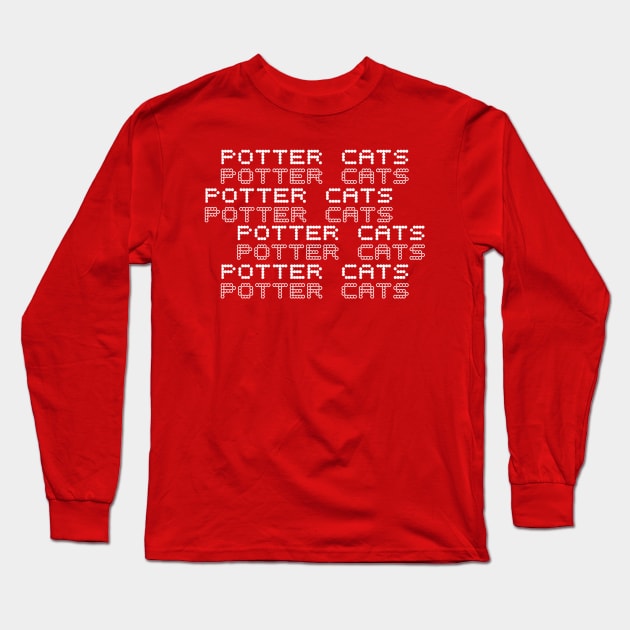 Potter cats Long Sleeve T-Shirt by Dexter
